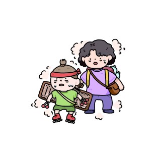 大女兒的圍棋比賽